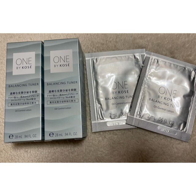 ONE BY KOSE バランシングチューナー×2 サンプル付 XwaZa2ijVJ, コスメ