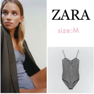 ザラ(ZARA)の希少❗ZARA ザラ カシミヤボディスーツ カシミヤ100%(ニット/セーター)