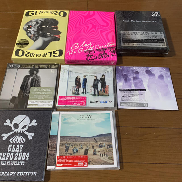 【新品未開封あり】GLAY CD DVD 大量 1