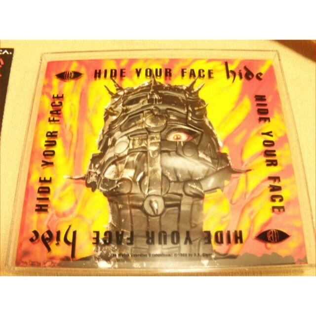 新しいスタイル HIDE YOUR FACE 初回限定版 hide X JAPAN