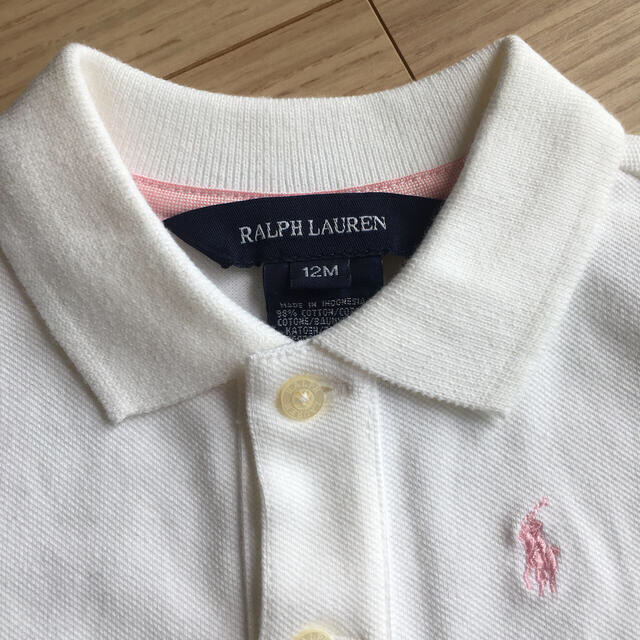 Ralph Lauren(ラルフローレン)の【新品】ラルフローレン80ベビーワンピース キッズ/ベビー/マタニティのベビー服(~85cm)(ワンピース)の商品写真