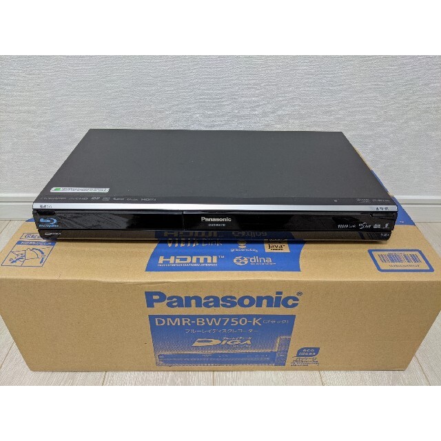 Panasonic - パナソニック DMR-BW750-K ブルーレイHDDレコーダーの通販 by ゆるっぱ's shop｜パナソニックならラクマ