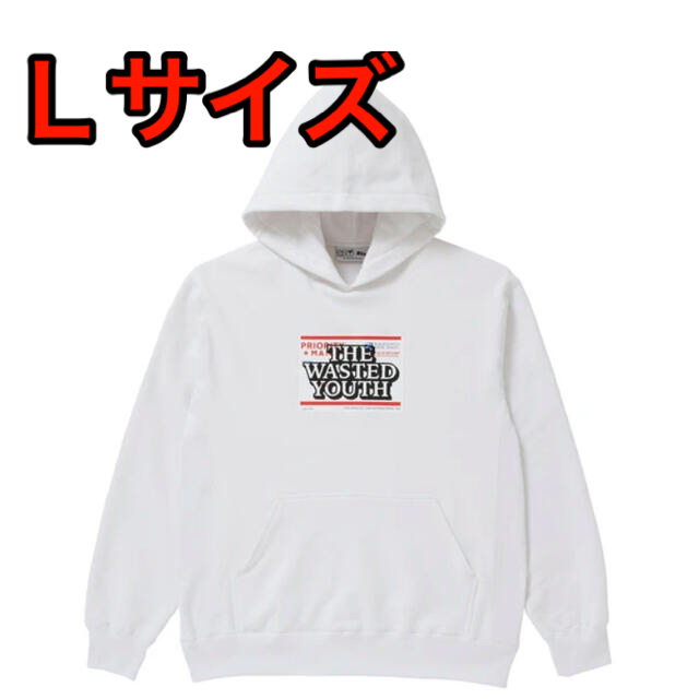 Wasted Youth PRIORITY LABEL HOODIE Lサイズ