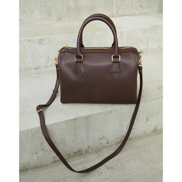 RANDEBOO RB boston bag (Dark brown)