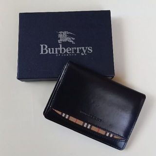 バーバリー(BURBERRY)のBURBERRY バーバリー 名刺入れ 定期入れ パスケース(名刺入れ/定期入れ)