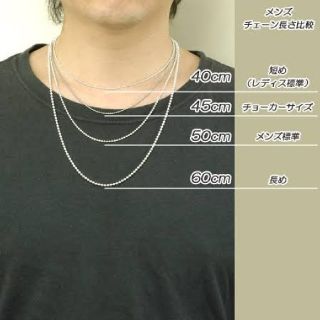 新品】フィガロチェーンネックレス 長さ45cm ゴールド ステンレス USA