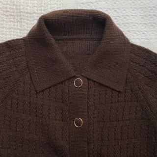 ロキエ(Lochie)のvintage knit cardigan(ニット/セーター)