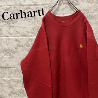 カーハート(carhartt)のカーハート　スウェット　トレーナー　ワンポイント刺繍ロゴ(スウェット)