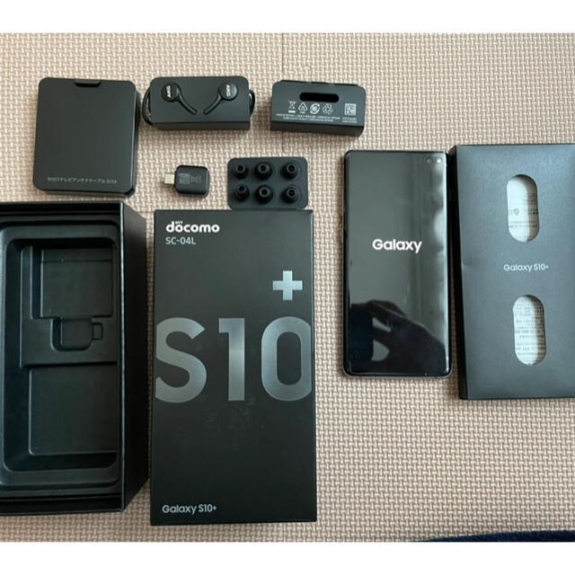 Galaxy S10＋ Prism Black 128 GB docomo