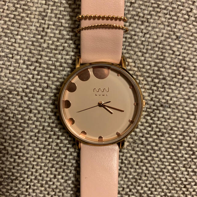【美品】腕時計 レディース　ピンク