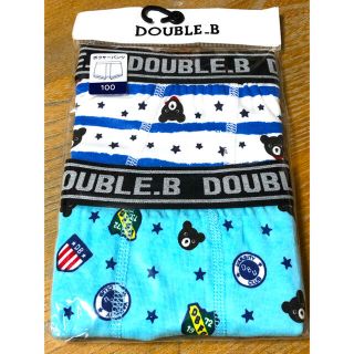 ダブルビー(DOUBLE.B)の専用☆新品 ミキハウス ダブルB ボクサーパンツ 100 120 4点(水着)