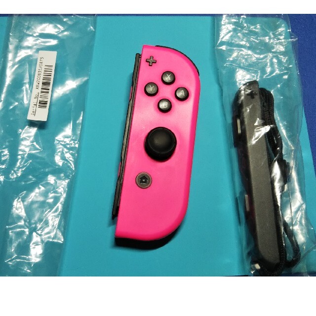 Nintendo Switch(ニンテンドースイッチ)の【動作品】ジョイコン joycon 右 R ネオンピンク スイッチ switch エンタメ/ホビーのゲームソフト/ゲーム機本体(その他)の商品写真