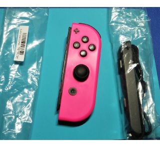 ニンテンドースイッチ(Nintendo Switch)の【動作品】ジョイコン joycon 右 R ネオンピンク スイッチ switch(その他)