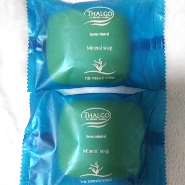 THALGO(タルゴ)の♨️タルゴ日本製（ミネラルソープ）化粧石鹸60g×2個 コスメ/美容のボディケア(ボディソープ/石鹸)の商品写真