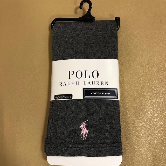 POLO RALPH LAUREN(ポロラルフローレン)の新品　レディース  ポロラルフローレン　10分丈グレーレギンス　M〜L寸日本製 レディースのレッグウェア(レギンス/スパッツ)の商品写真