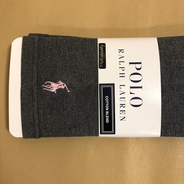 POLO RALPH LAUREN(ポロラルフローレン)の新品　レディース  ポロラルフローレン　10分丈グレーレギンス　M〜L寸日本製 レディースのレッグウェア(レギンス/スパッツ)の商品写真