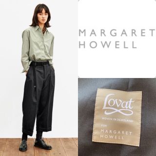 マーガレットハウエル(MARGARET HOWELL)のマーガレットハウエル　パンツ　　LOOKBOOK掲載　2020AW  4.9万円(カジュアルパンツ)