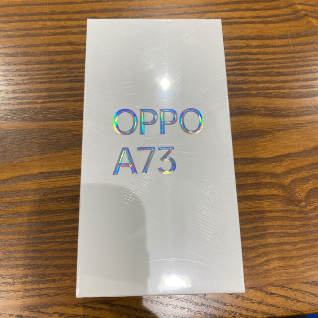 【新品未開封】OPPO A73 オッポ　ネービーブルー