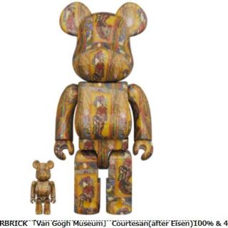 メディコムトイ(MEDICOM TOY)のBE@RBRICK 「Van Gogh Museum」 100%&400%(ぬいぐるみ)