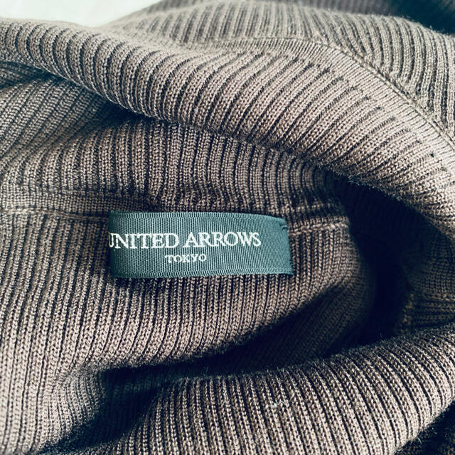 UNITED ARROWS(ユナイテッドアローズ)のユナイテッドアローズ　シルク100% タートルネック レディースのトップス(ニット/セーター)の商品写真