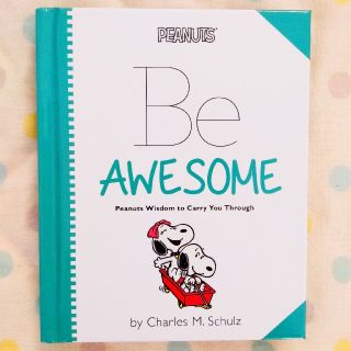 スヌーピー(SNOOPY)の【新品】スヌーピー 英語 洋書 絵本 「Be  Awesome」(絵本/児童書)