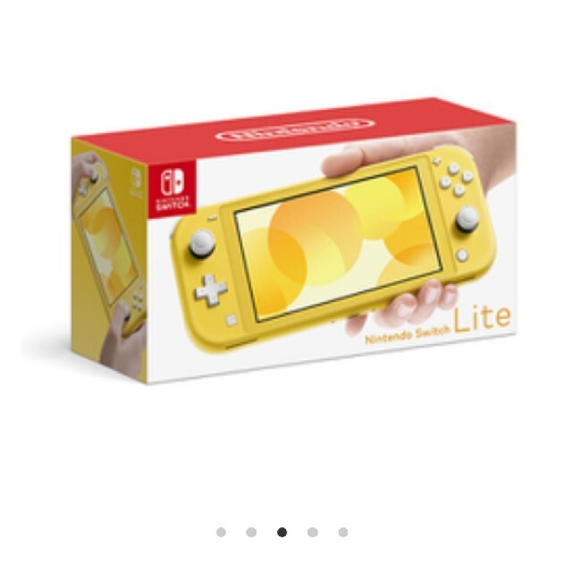 エンタメ/ホビーNintendo switch lite 本体(イエロー)