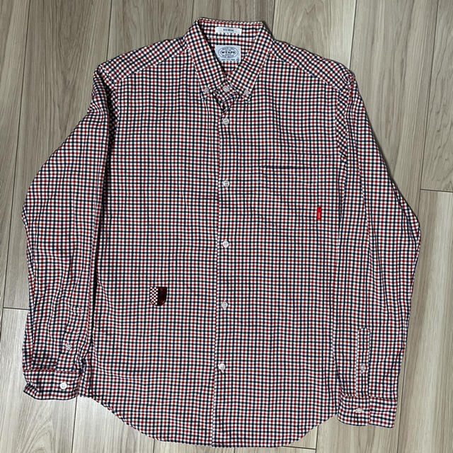 wtaps shirts ギンガムチェック　M ダブルタップス　シャツ　春