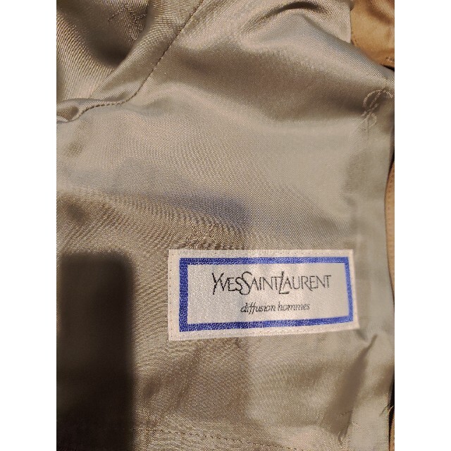 新品定番 Saint Laurent - YVES SAINT LAURENT トレンチコートの通販 by い|サンローランならラクマ 国産最新作
