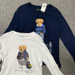 ポロラルフローレン(POLO RALPH LAUREN)の【新品未使用】ラルフ　ロンT(ボーイズL)白のみ(Tシャツ/カットソー(七分/長袖))