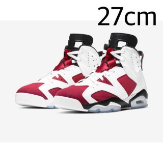 ナイキ(NIKE)のジョーダン6 カーマイン jordan6 carmine(スニーカー)