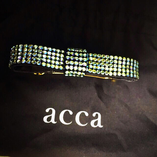 acca - acca☆リボン型バレッタの通販 by ルナ's shop｜アッカならラクマ
