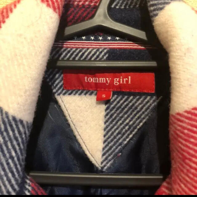 tommy girl(トミーガール)の【超美品☆】トミーガール  チェック　コート　ピーコート　アウター　 レディースのジャケット/アウター(ピーコート)の商品写真