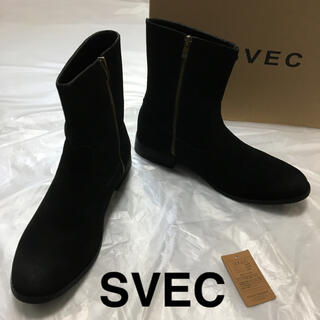 SVEC スウェード サイドジップ ブーツ(ブーツ)