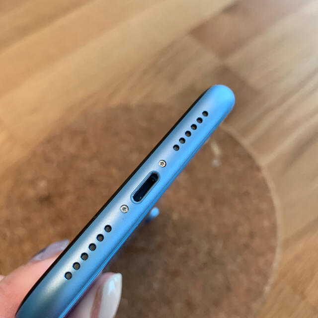 新作お得 Apple Iphone Xr Blue 64 Gb Softbank バッテリー93 の通販 By