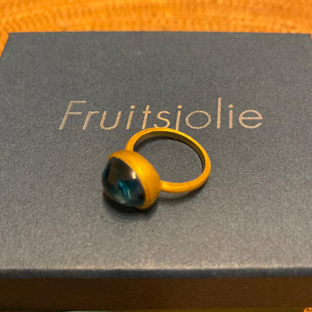 Fruitsjolie  天然石リング11号　ロンドンブルートパーズ　 レディースのアクセサリー(リング(指輪))の商品写真
