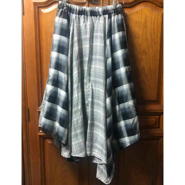 JEANASIS(ジーナシス)のJEANASISチェックスカート レディースのスカート(ロングスカート)の商品写真