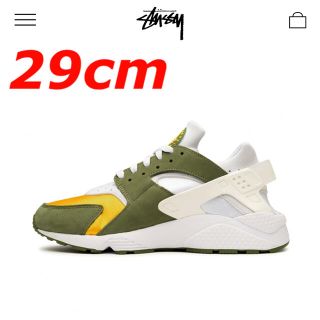 ナイキ(NIKE)のNIKE × STUSSY AIR HUARACHE 29cm(スニーカー)