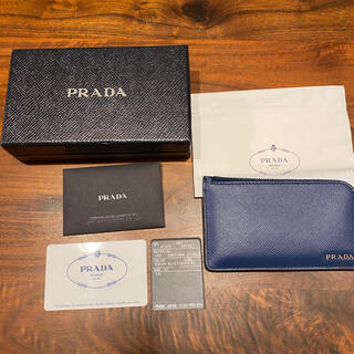 プラダ(PRADA)のプラダ　カードケース　コインケース　美品(コインケース/小銭入れ)