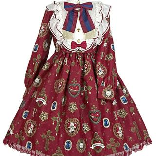 アンジェリックプリティー(Angelic Pretty)のアンジェリックプリティ　長袖ワンピース(ひざ丈ワンピース)