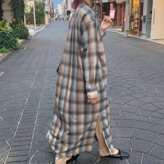 AURALEE シャツワンピース ロングワンピース 1 コットン ベーシック