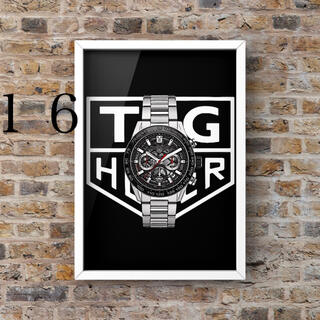 タグホイヤー(TAG Heuer)のTAG HEUERタグホイヤーオマージュアートポスター(フレーム付き)(腕時計(アナログ))