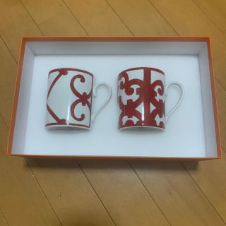 エルメス(Hermes)のエルメス　マグカップ　ペアマグカップ　ガダルキヴィール(グラス/カップ)