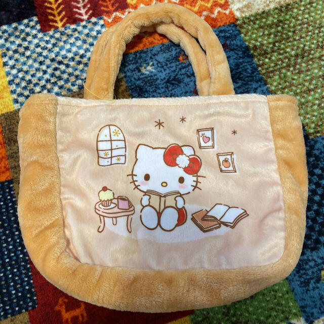 サンリオ(サンリオ)のキティちゃん♡モコモコバッグ レディースのバッグ(トートバッグ)の商品写真