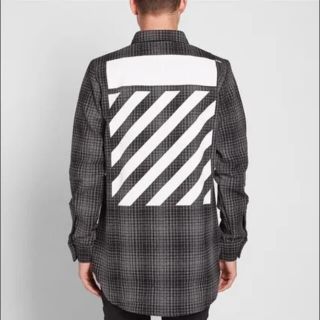 オフホワイト(OFF-WHITE)のoff white オフホワイト　チェックシャツ(シャツ)