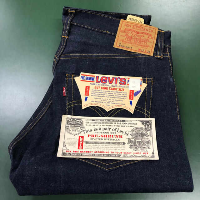 正規品販売! BIG-E 505 LEVIS - Levi's Type-A Selvedge with デニム