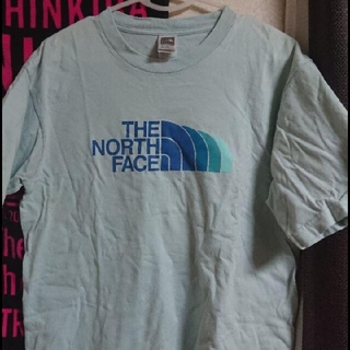 ザノースフェイス(THE NORTH FACE)の【まもなく値下げ終了】　THE NORTH FACE Tシャツ 水色(Tシャツ/カットソー(半袖/袖なし))