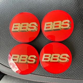 再追加販売 本日のみの専用 BBSホイール センターキャップ 70mm レッド