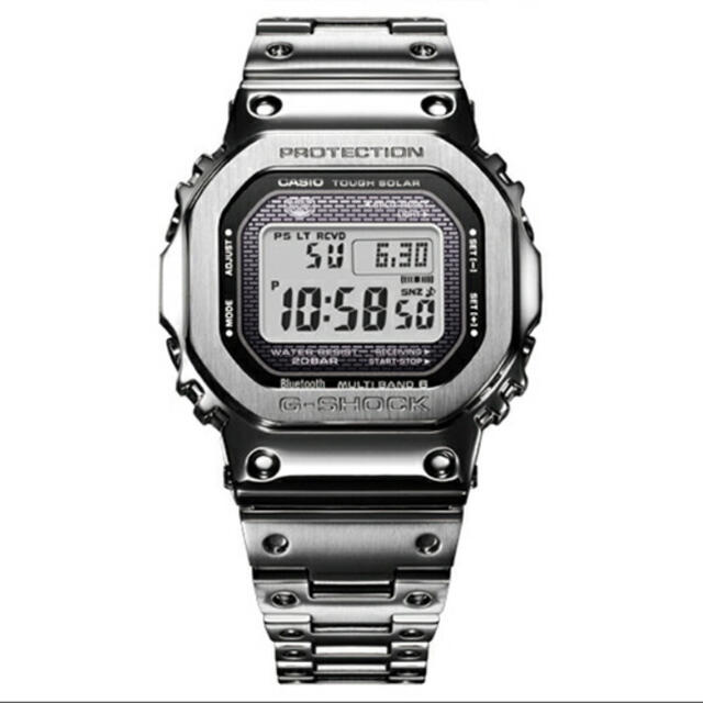 CASIO(カシオ)の【新品未使用】G-SHOCK GMW-B5000D-1Jメタルシルバー メンズの時計(腕時計(デジタル))の商品写真