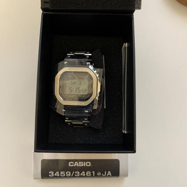 CASIO(カシオ)の【新品未使用】G-SHOCK GMW-B5000D-1Jメタルシルバー メンズの時計(腕時計(デジタル))の商品写真