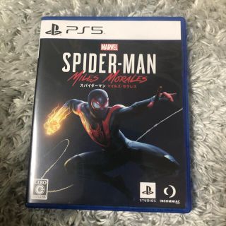 ps5 スパイダーマン　マイルズモラレス(家庭用ゲームソフト)